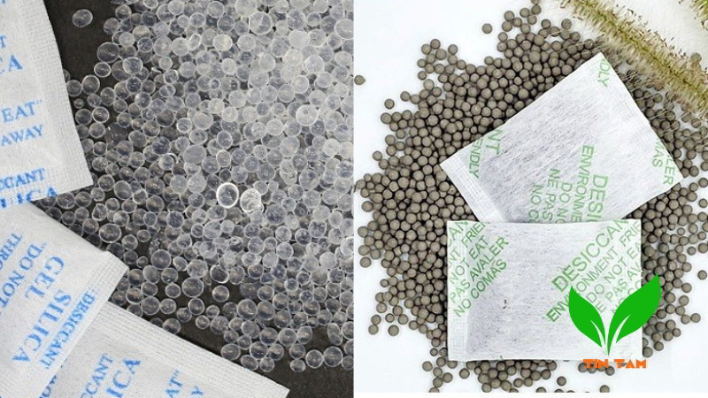 Phân biệt Hạt hút ẩm Clay và Hạt hút ẩm Silica gel Phân biệt Hạt hút ẩm Clay và Hạt hút ẩm Silica gel